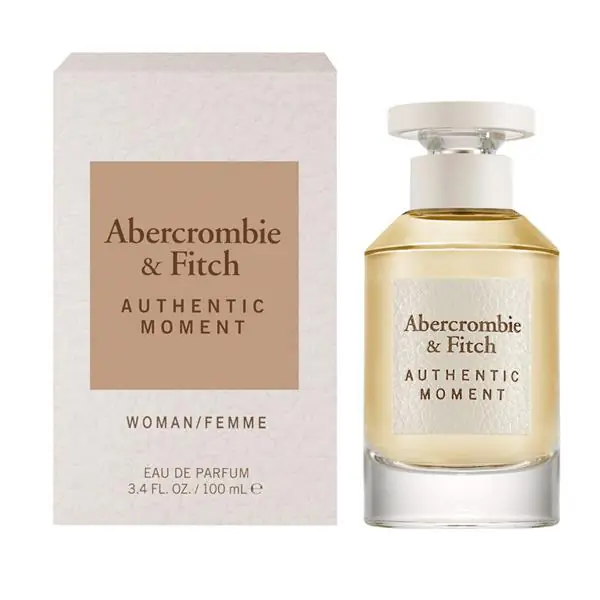 Abercrombie & Fitch -  Authentic Moment Woman - Eau de Parfum Spray 100 ml