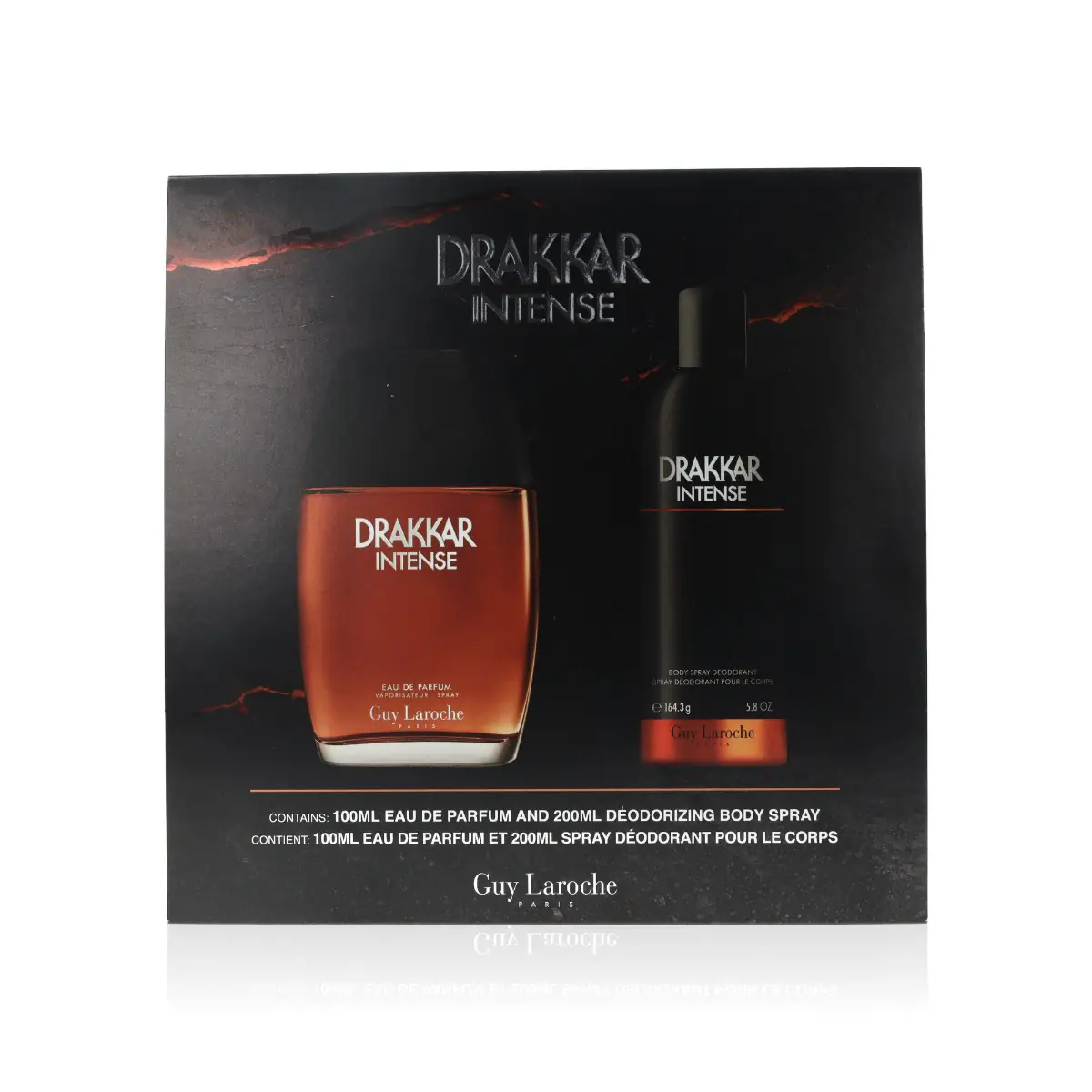 Guy Laroche - Coffret Drakkar intense - Eau de Parfum + Déodorant
