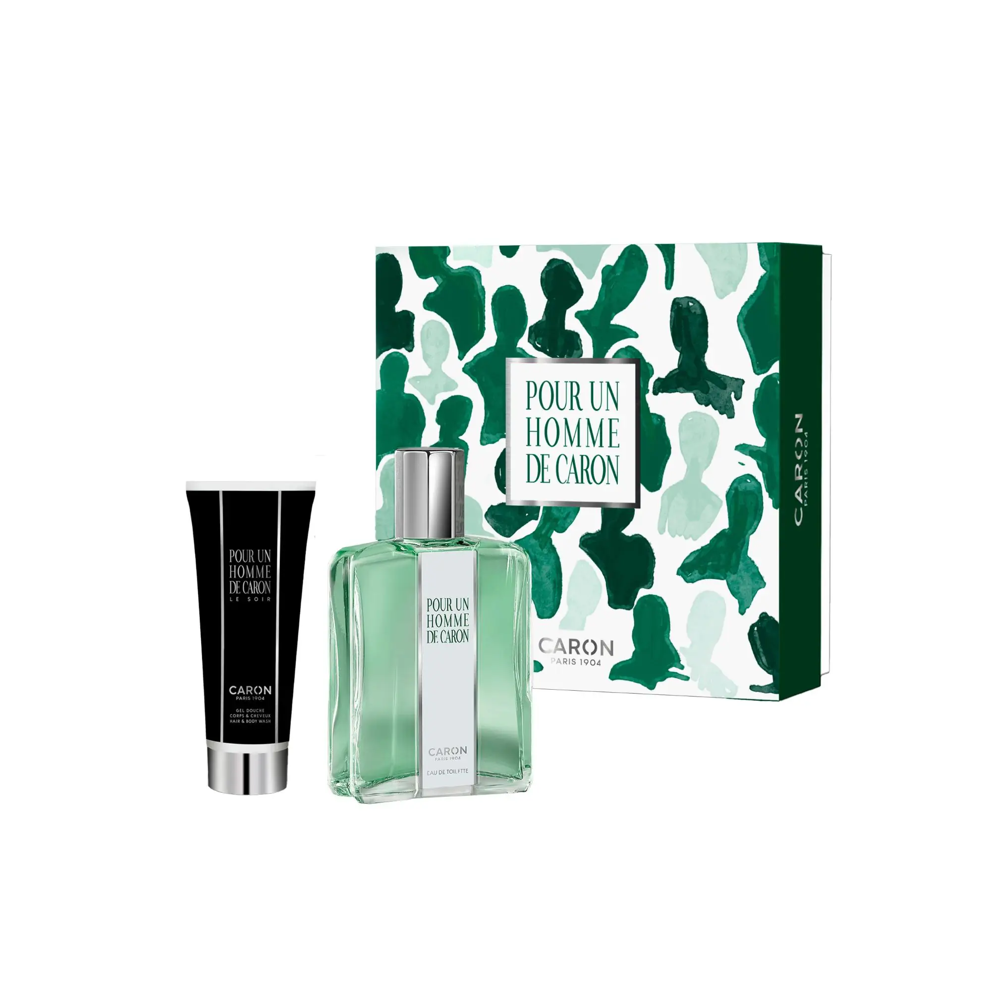 Caron - Coffret Pour Un Homme de Caron - Eau de Toilette 125ml + Gel Douche Pour Un Homme le Soir 75ml