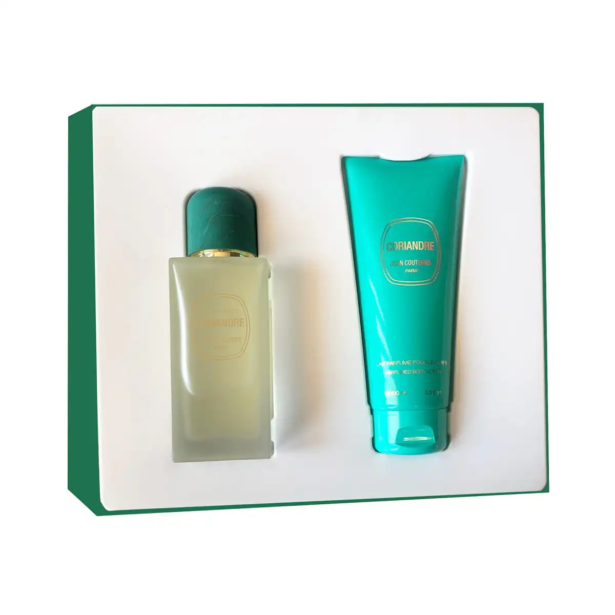 Jean Couturier - Geschenkset Coriandre - Eau de Toilette 100 ml + Körpermilch 100 ml