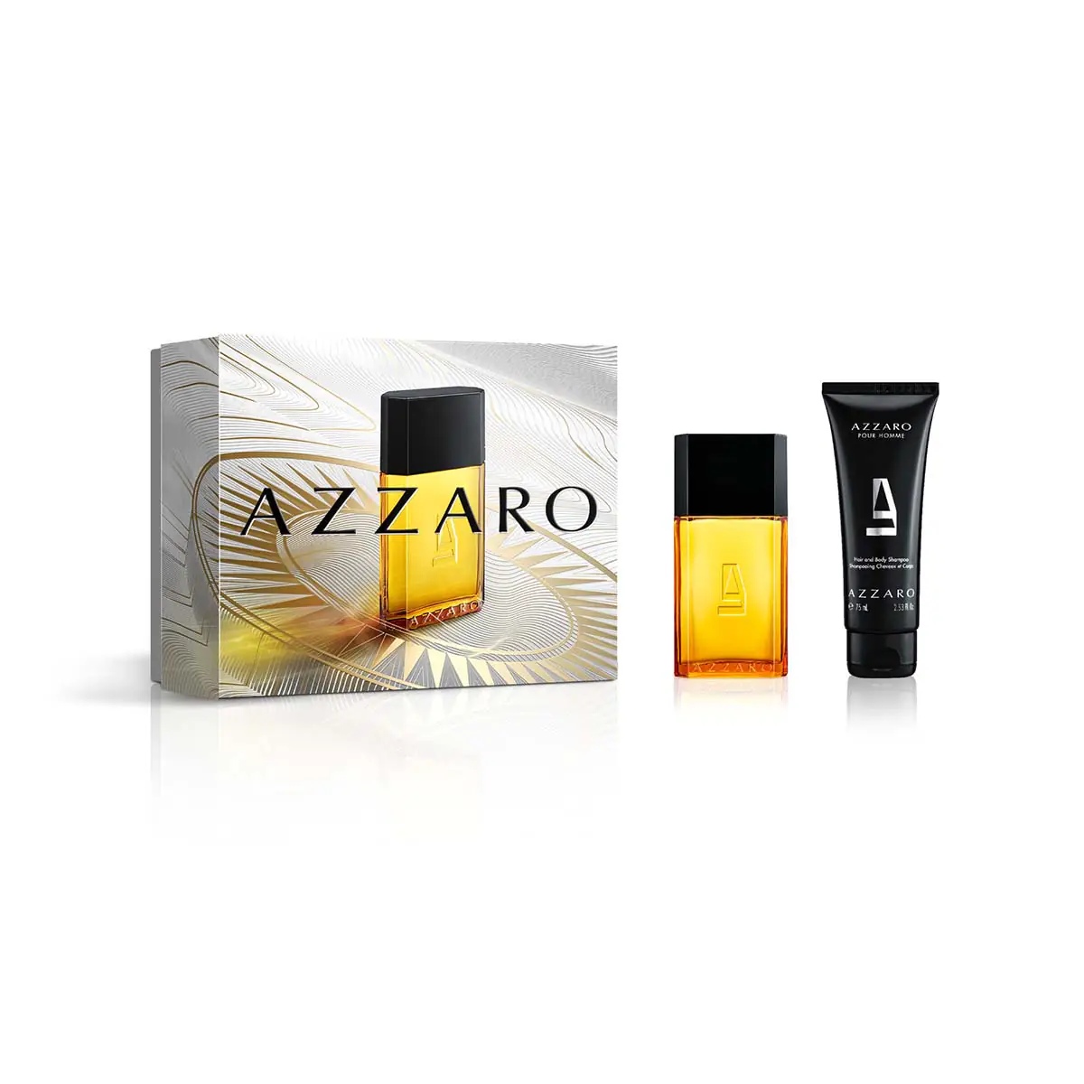 Azzaro - Coffret Azzaro Pour Homme - Eau de Toilette 50ml + Shampooing 75ml