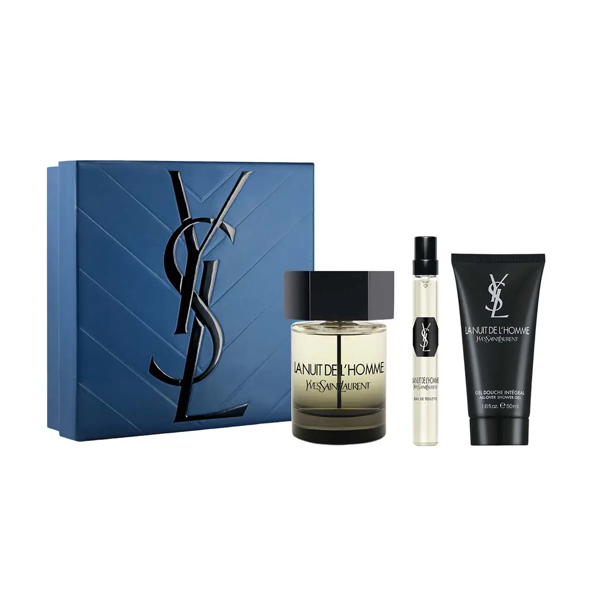 Yves Saint Laurent - Coffret La Nuit de l'Homme - Eau de Toilette 100ml + 2 produits